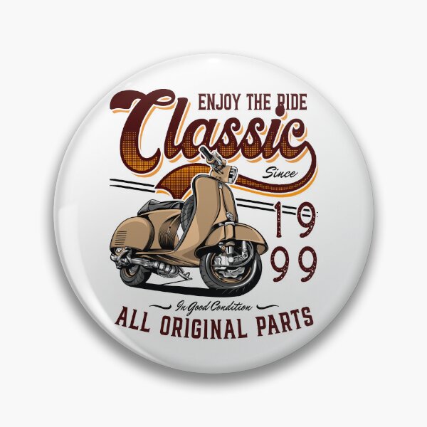 Item preview, Motor Scooter Classic Moped Rider Birthday 1999 designed and sold by JRRTs.