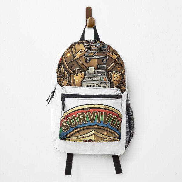 Item preview, I Survived Christmas Shopping Season Retail Worker - Funny Holiday Employee designed and sold by GiftsForge.
