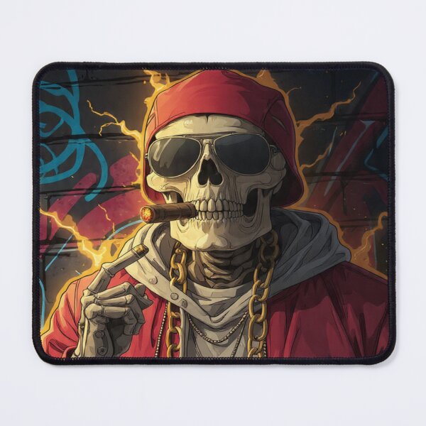 Item preview, Rebel Skull Cigar Attitude Sticker designed and sold by Gscode.