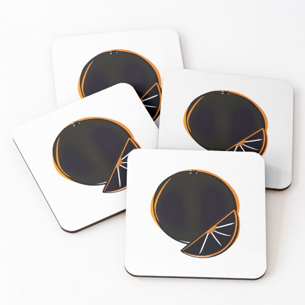 Item preview, Dark Orange – Minimal Bold Fruit Illustration designed and sold by Sklines Art | Mrz Danelli.