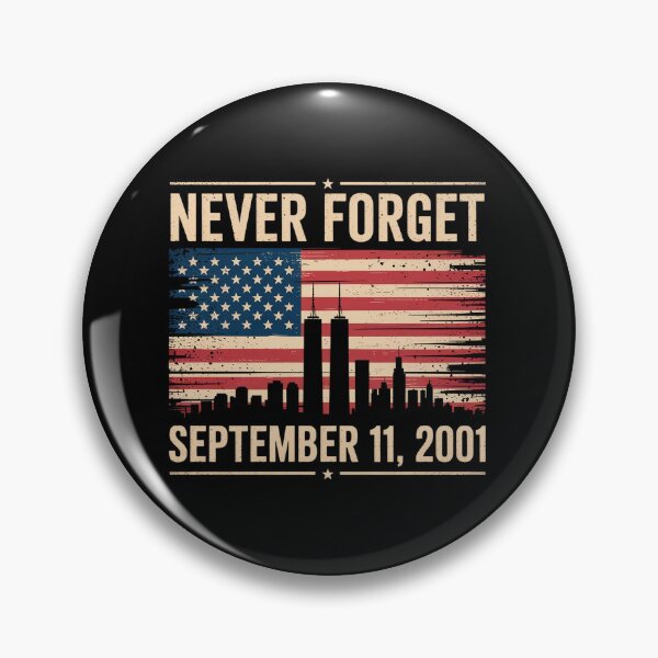 Item preview, Never Forget September 11 2001 Memorial Day American Flag   designed and sold by AnixieArtFun.