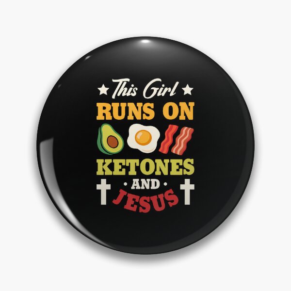 Item preview, This Girl Runs On Ketones And Jesus Christian Nutritionist designed and sold by DawnPatricia.