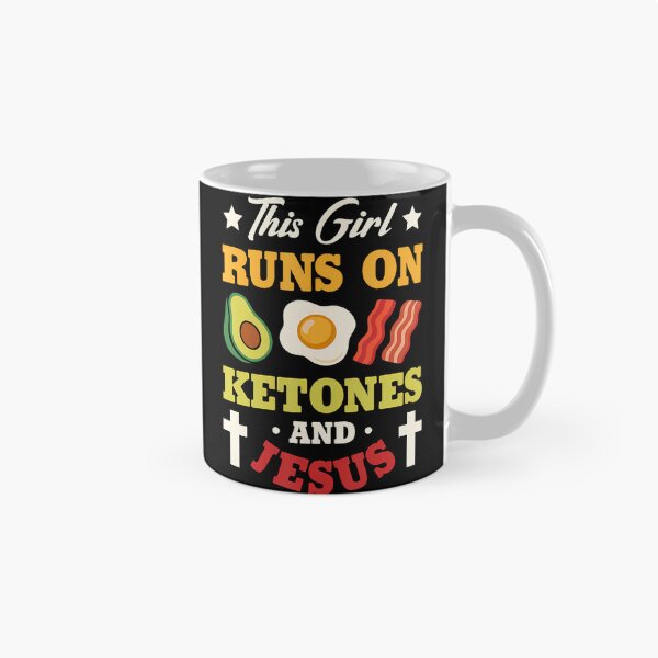 Item preview, This Girl Runs On Ketones And Jesus Christian Nutritionist designed and sold by DawnPatricia.