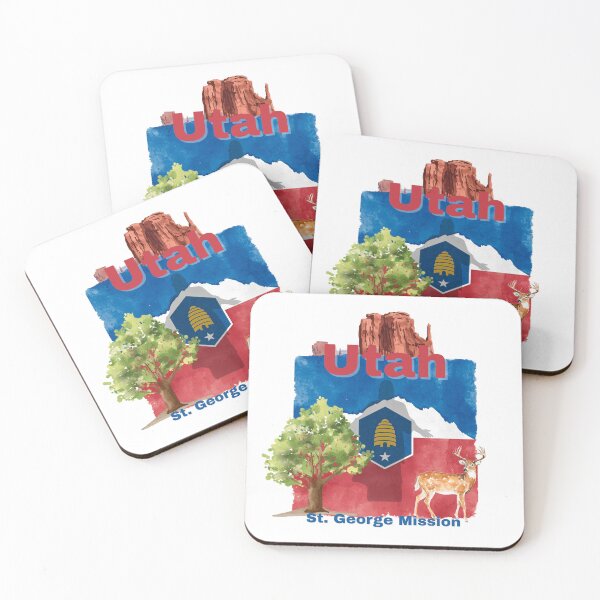 Item preview, Utah St George LDS Mission designed and sold by Seeshellspace Designs.
