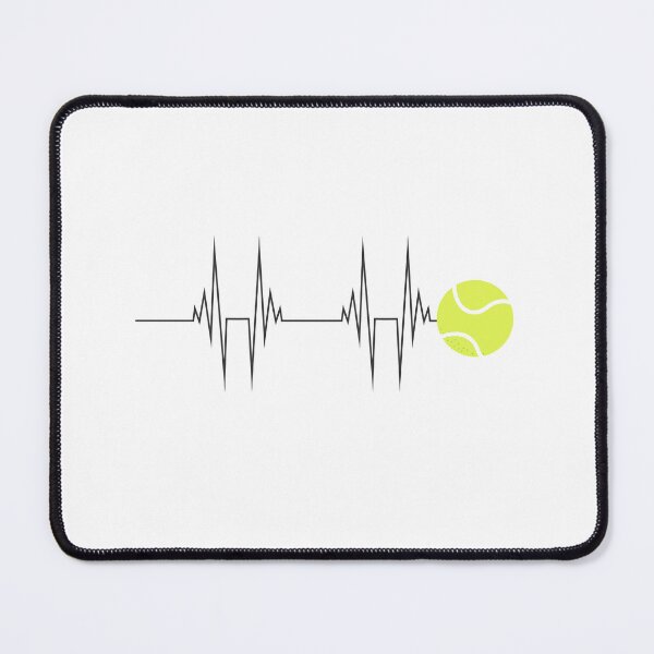 Item preview, Tennis Heartbeat T-Shirt designed and sold by MegaTrendShop.