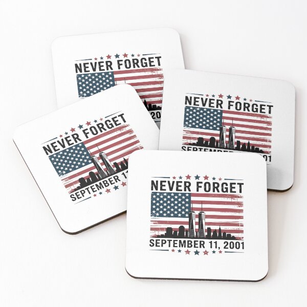 Item preview, Never Forget September 11 2001 Memorial Day American Flag designed and sold by AnixieArtFun.