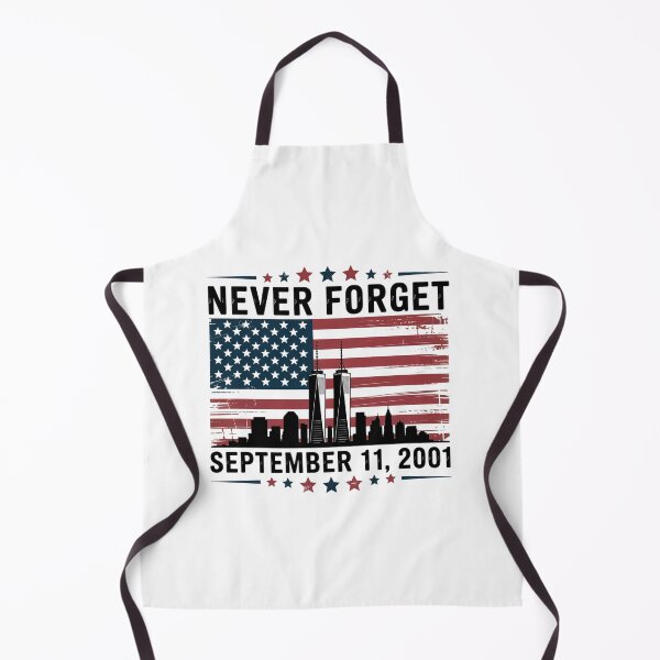 Item preview, Never Forget September 11 2001 Memorial Day American Flag designed and sold by AnixieArtFun.