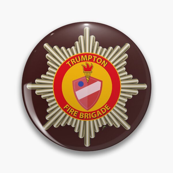 Item preview, Trumpton Fire Brigade Sticker T-Shirt 03 designed and sold by OuterShellUK.