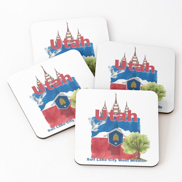 Item preview, Utah Salt Lake City West LDS Mission designed and sold by Seeshellspace Designs.