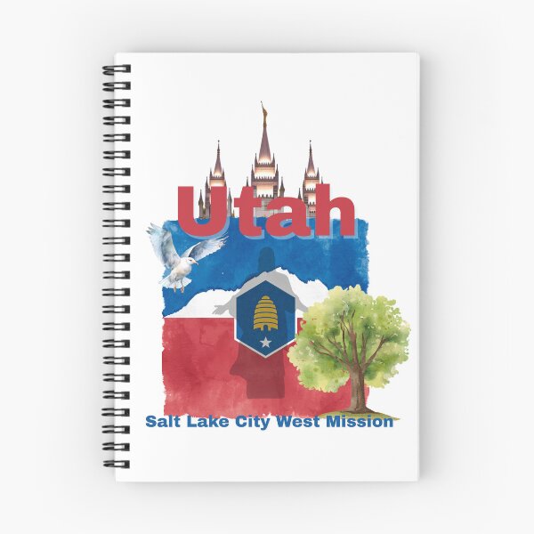 Item preview, Utah Salt Lake City West LDS Mission designed and sold by Seeshellspace Designs.