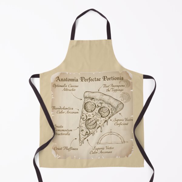 Item preview, Anatomy of a Perfect Pizza Slice - Da Vinci Style designed and sold by GREENZ0NE.