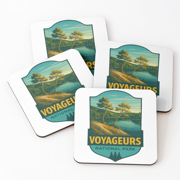 Item preview, Voyageurs National Park Minnesota Lake Sticker designed and sold by Ismeal Von.