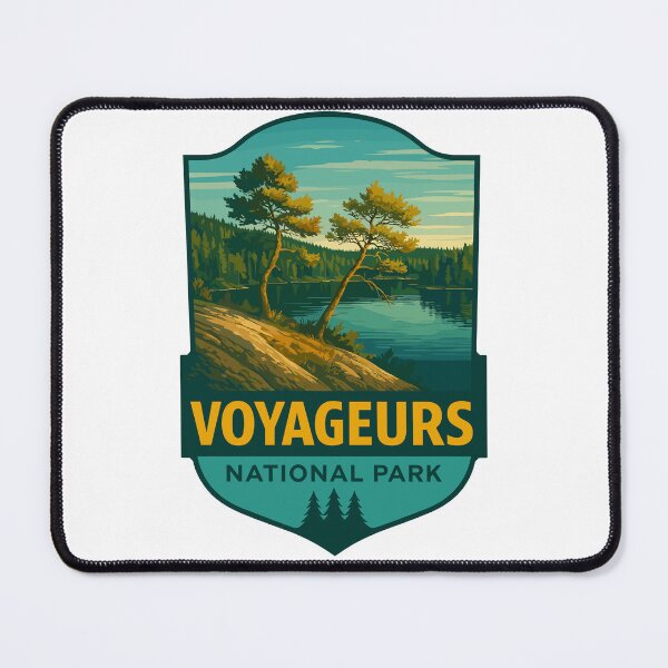 Item preview, Voyageurs National Park Minnesota Lake Sticker designed and sold by Ismeal Von.
