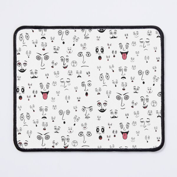 Item preview, Quirky Sketchy Line Art Facial Expressions designed and sold by BlendArts.