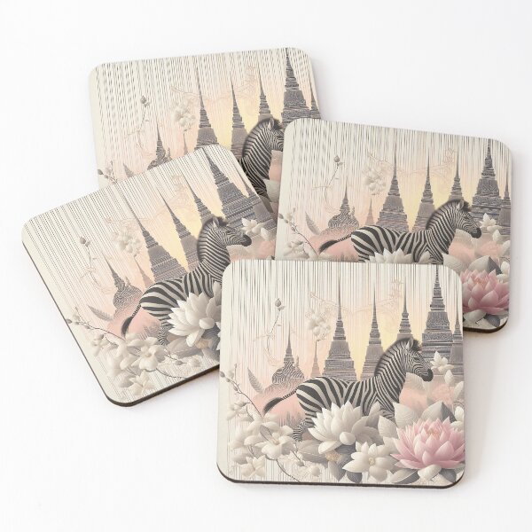 Item preview, Zebra Lines in Thai Minimalism   designed and sold by Vanich-Panich.