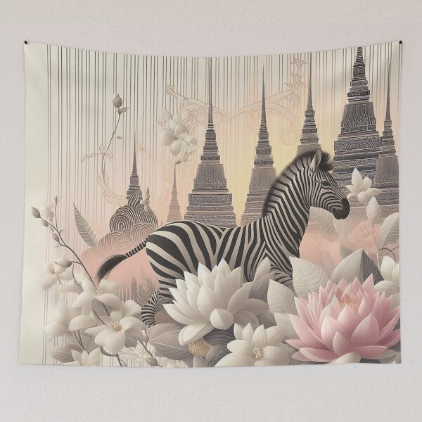 Item preview, Zebra Lines in Thai Minimalism   designed and sold by Vanich-Panich.