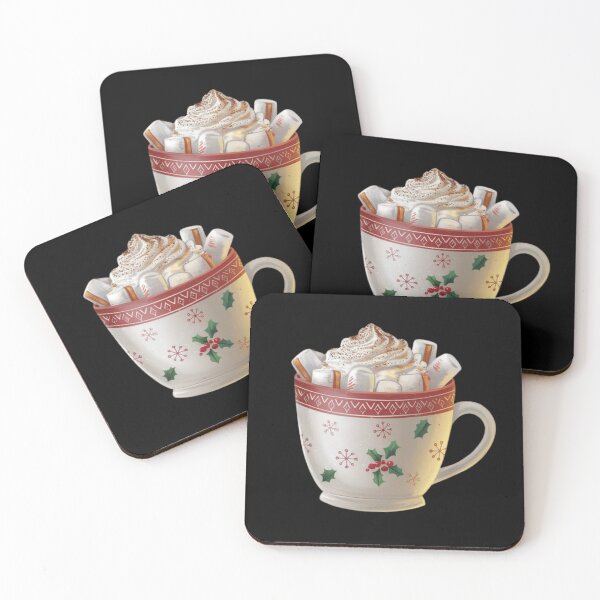 Item preview, Christmas cocoa mug, graphic Xmas cocoa cup  designed and sold by YourTrendyTees.
