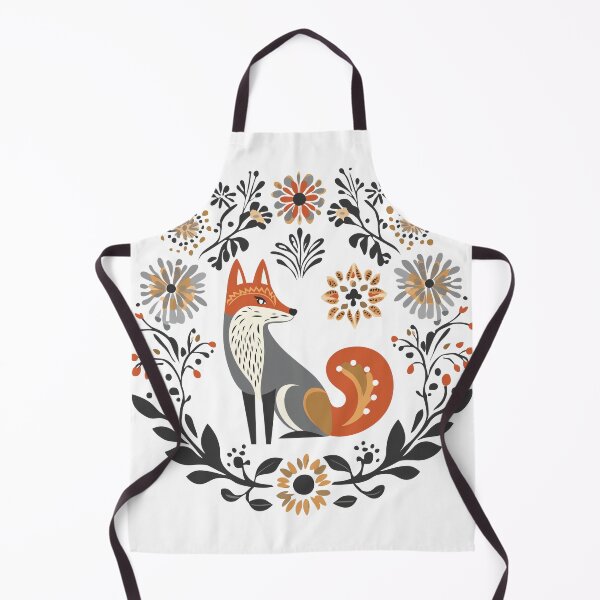 Item preview, Scandinavian folk art, Christmas Fox designed and sold by xiao xuans.