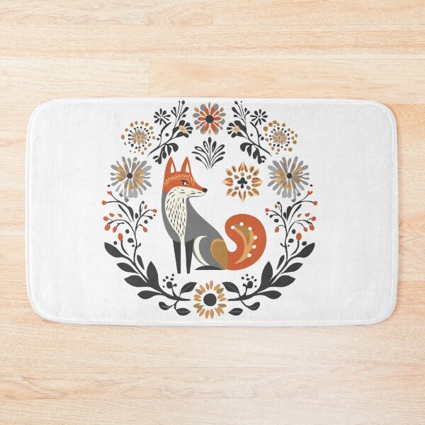 Item preview, Scandinavian folk art, Christmas Fox designed and sold by xiao xuans.