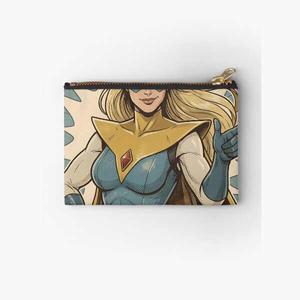 Item preview, Blonde Blazer - Classic Comic Superhero Poster designed and sold by iwzzuel.