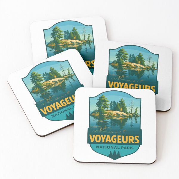 Item preview, Voyageurs National Park Minnesota Lake Sticker designed and sold by Ismeal Von.