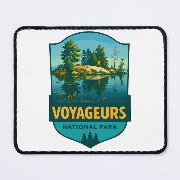 Item preview, Voyageurs National Park Minnesota Lake Sticker designed and sold by Ismeal Von.