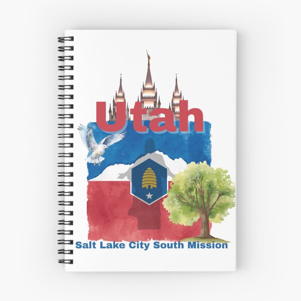 Item preview, Utah Salt Lake City South LDS Mission designed and sold by Seeshellspace Designs.