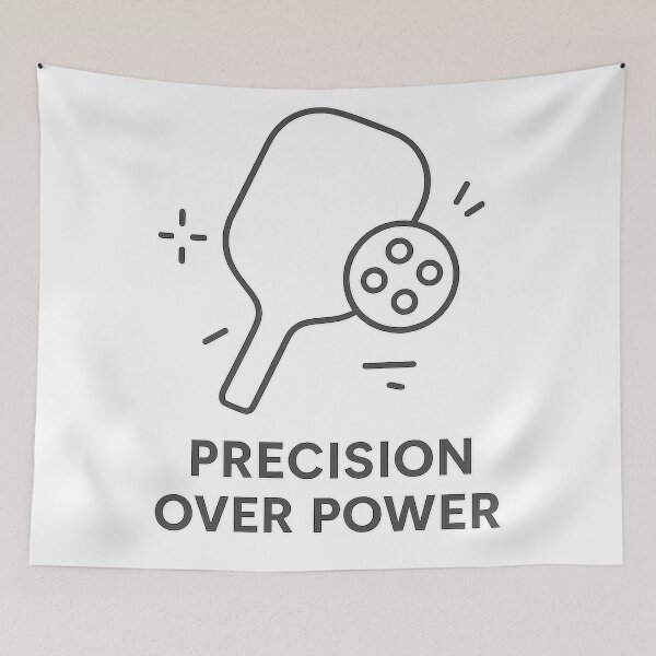 Item preview, Pickleball Precision Over Power designed and sold by techy-rrr.