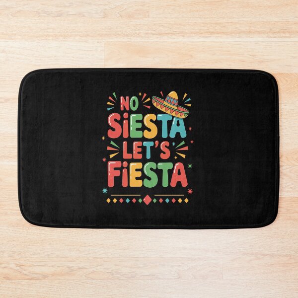 Item preview, No Siesta Let's Fiesta Funny Cinco De Mayo designed and sold by AnixieArtFun.