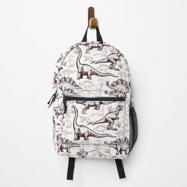 Item preview, Prehistoric Dinosaurs Footprint Brown Neutral Doodle style designed and sold by Dream Avenue Media.