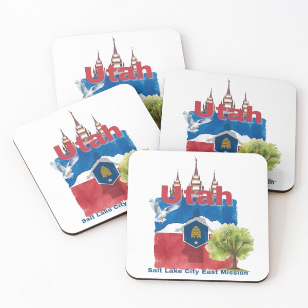 Item preview, Utah Salt Lake City East LDS Mission designed and sold by Seeshellspace Designs.
