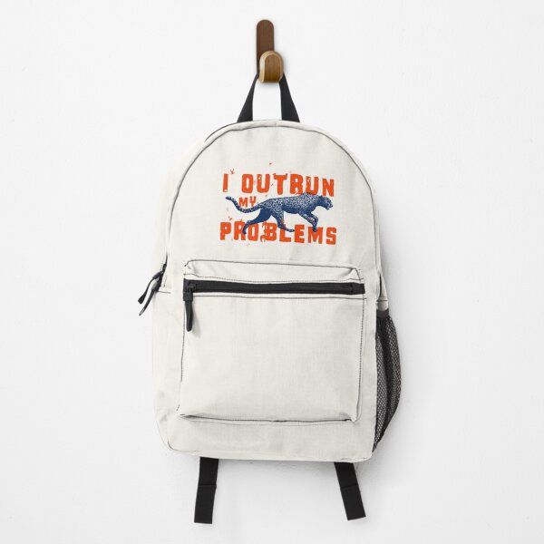 Item preview, I Outrun My Problems – Retro Cheetah Sprint Design designed and sold by drawtoons.