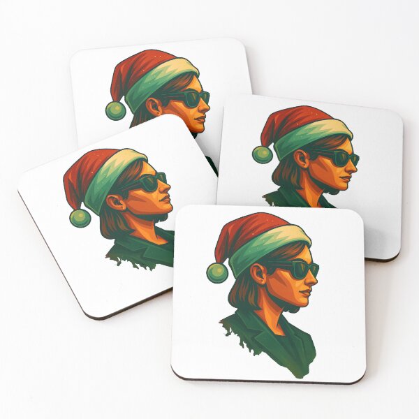 Item preview, Confident Businesswoman In Santa Hat Portrait designed and sold by DigiHub Linker.