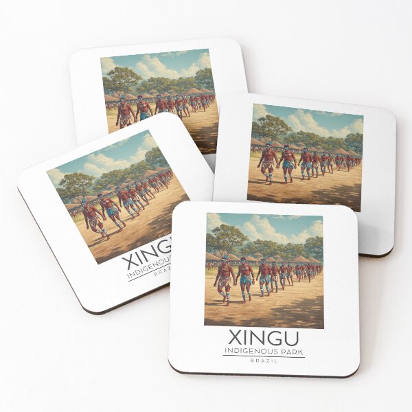 Item preview, Xingu Indigenous Park - Brazil designed and sold by GoodOldVintage.