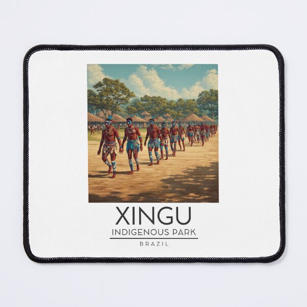 Item preview, Xingu Indigenous Park - Brazil designed and sold by GoodOldVintage.
