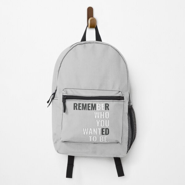 Item preview, Remember Who You Wanted to Be designed and sold by TextAura™.