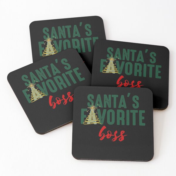 Item preview, Santa’s Favorite Boss designed and sold by A-Szczesniak.