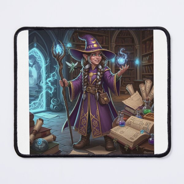 Item preview, Gnome Wizard in Library designed and sold by Prestons Corner.
