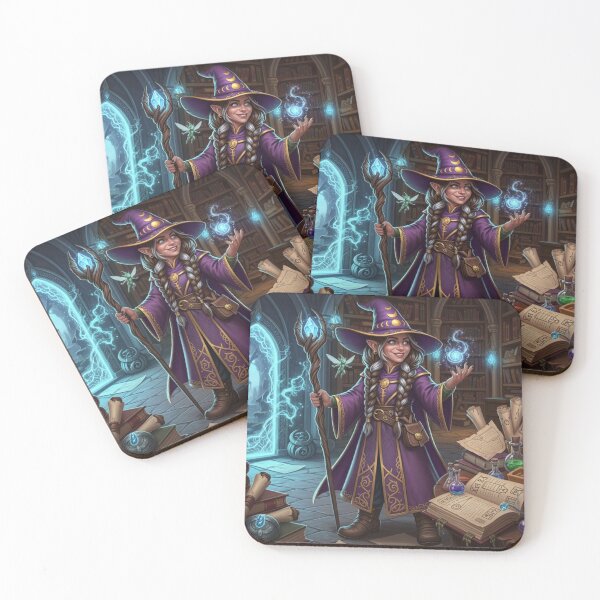 Item preview, Gnome Wizard in Library designed and sold by Prestons Corner.