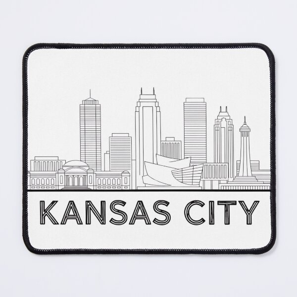 Item preview, Kansas City designed and sold by SktchnStichART.