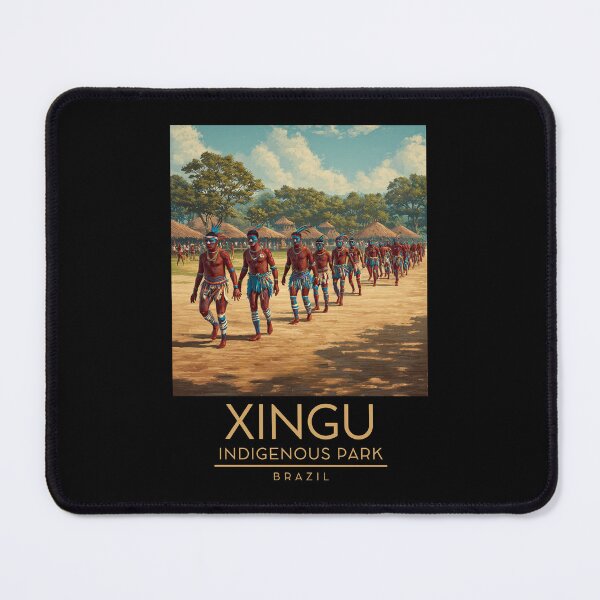 Item preview, Xingu Indigenous Park - Brazil designed and sold by GoodOldVintage.