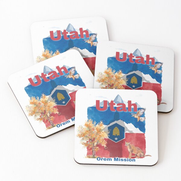 Item preview, Utah Orem LDS Mission designed and sold by Seeshellspace Designs.