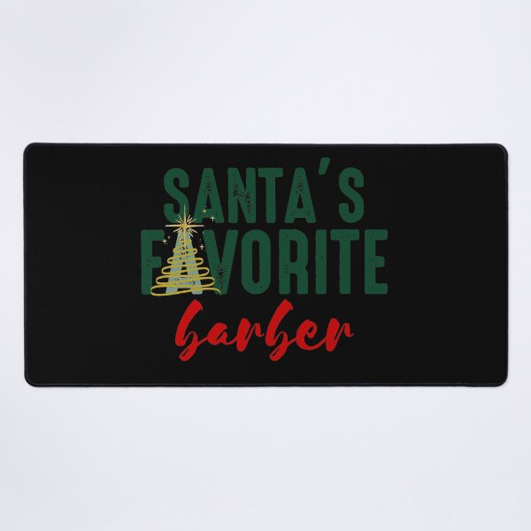 Item preview, Santa’s Favorite Barber designed and sold by A-Szczesniak.