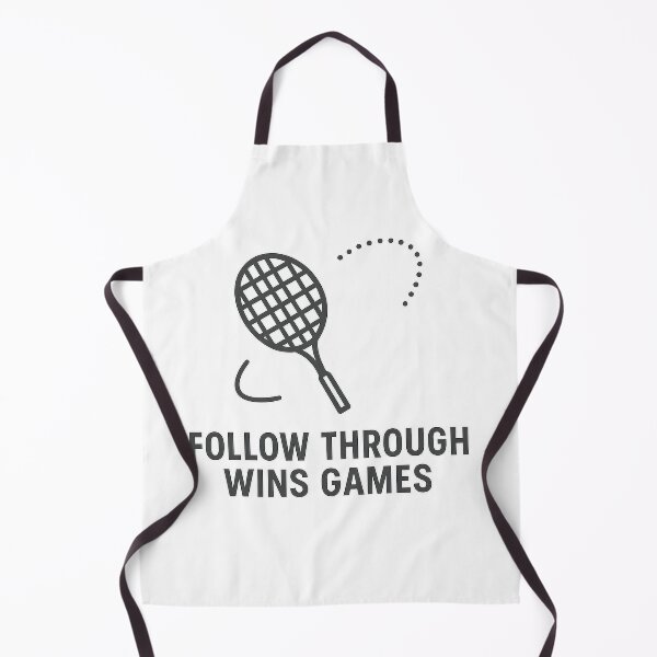 Item preview, Follow Through Wins Games – Badminton Technique Line designed and sold by techy-rrr.