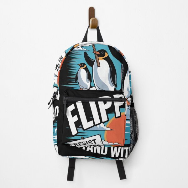 Item preview, Resist Penguins Protest Penguin designed and sold by AnixieArtFun.