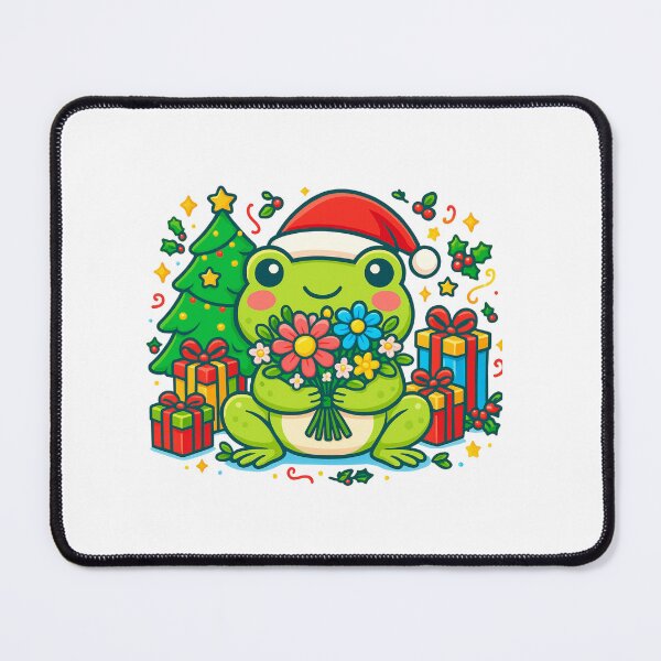 Item preview, Cute Christmas Frog with Gifts designed and sold by kimo55.