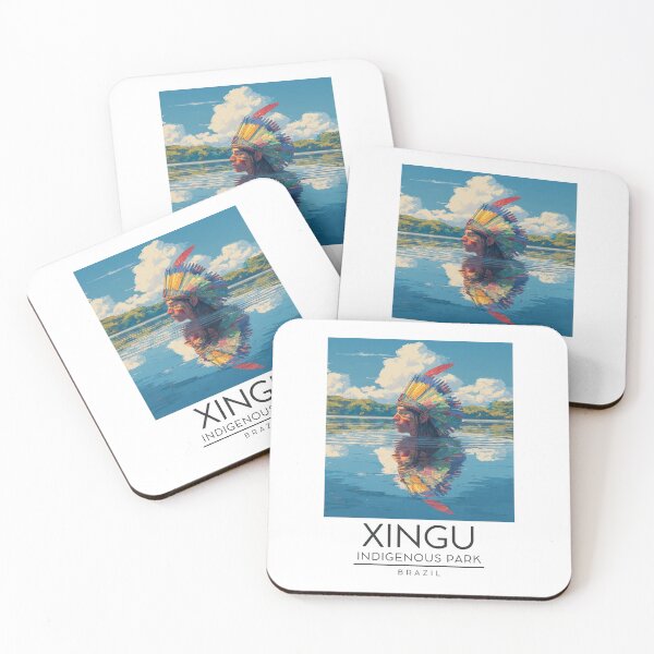 Item preview, Xingu Indigenous Park - Brazil designed and sold by GoodOldVintage.