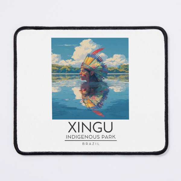 Item preview, Xingu Indigenous Park - Brazil designed and sold by GoodOldVintage.