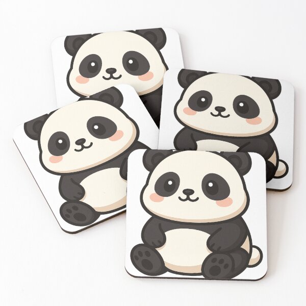 Artikelvorschau, Niedlicher Kawaii-Panda | Bezaubernder Cartoon-Panda entworfen und verkauft von GoldenDreamGallery.