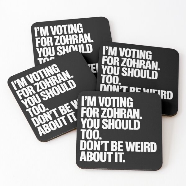 Item preview, I'm Voting For Zohran T-Shirt | NYC Political Gift designed and sold by DarylWelsh2024.